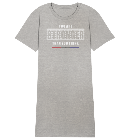 You are Stronger - Damen Premium Organic Shirt Kleid