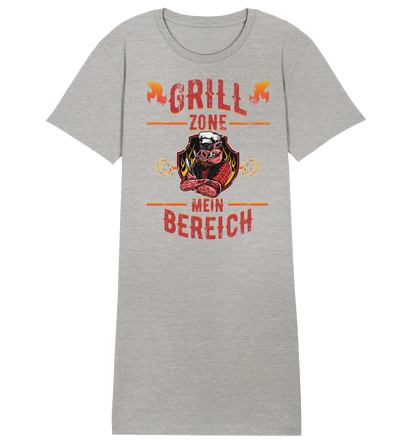 Grill Zone Mein Bereich - Damen Premium Organic Shirt Kleid