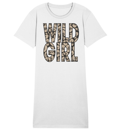 Wild Girl - Damen Premium Organic Shirt Kleid