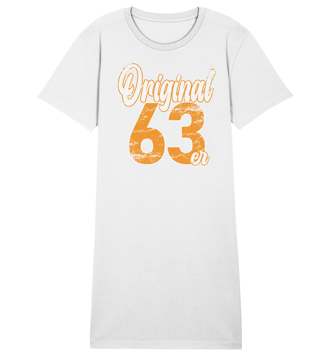 60.Geburtstag Original 63er - Damen Premium Organic Shirt Kleid