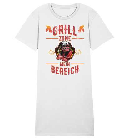 Grill Zone Mein Bereich - Damen Premium Organic Shirt Kleid