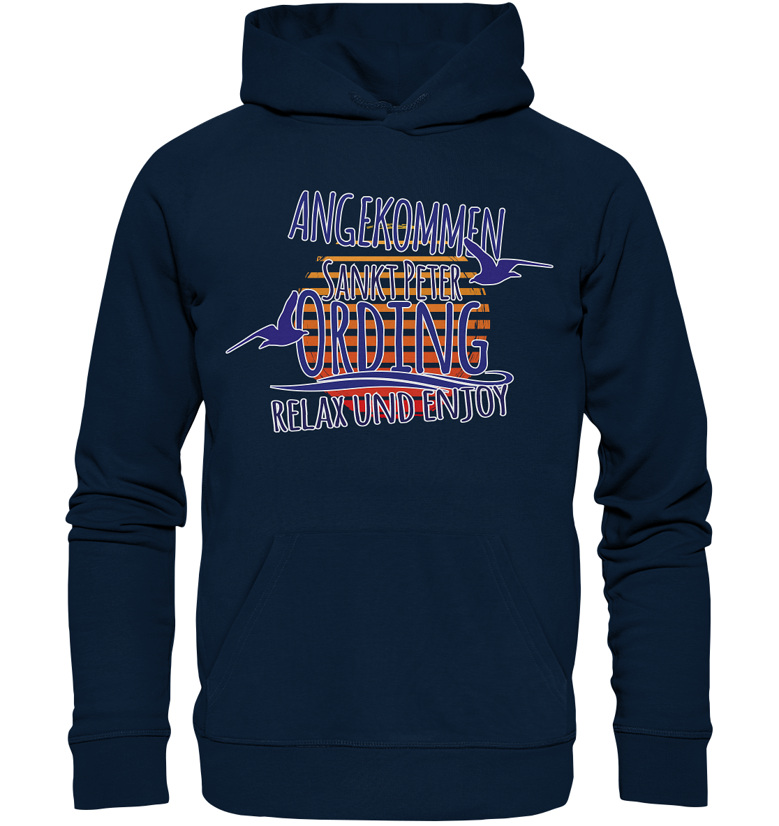 Angekommen Sankt Peter Ording - Premium Bio Hoodie