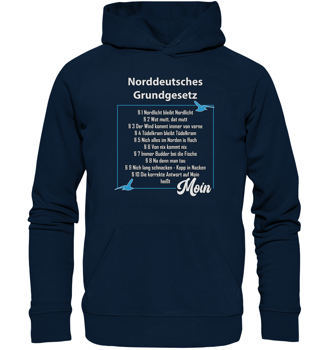 Norddeutsches Grundgesetz - Premium Bio Hoodie