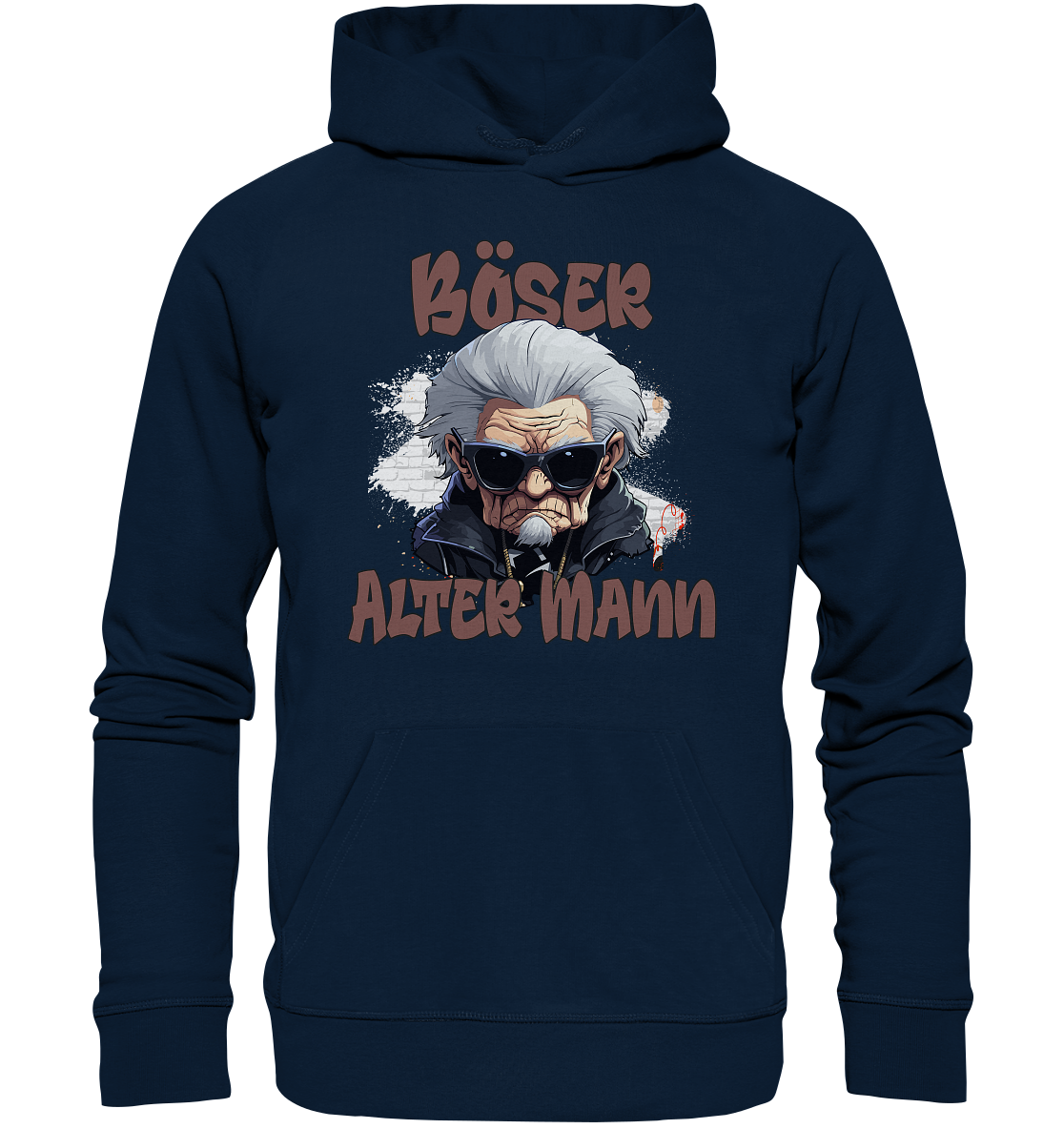 Böser alter Mann 2024 - Premium Bio Hoodie