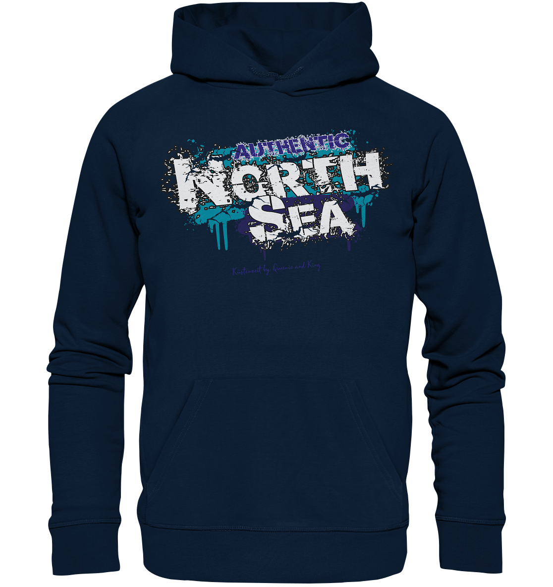 Authentic North Sea - Premium Bio Hoodie