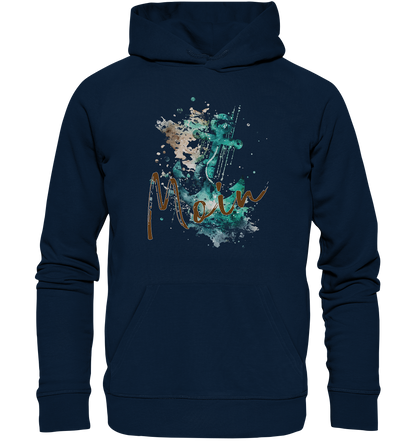 Moin Anker Aquarell - Premium Bio Hoodie