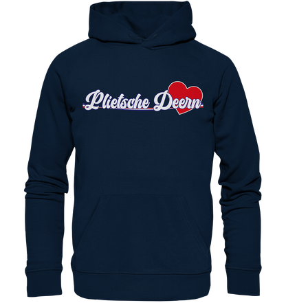 Plietsche Deern - Premium Bio Hoodie