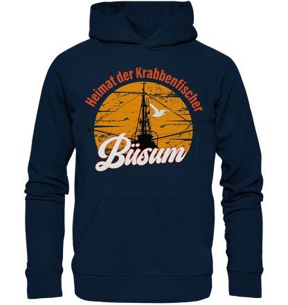 Büsum Heimat der Krabbenfischer - Premium Bio Hoodie