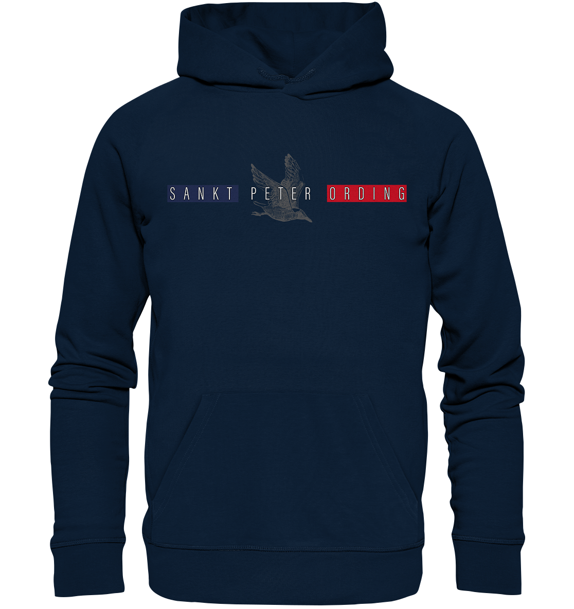 Sankt Peter Ording Möwe - Premium Bio Hoodie