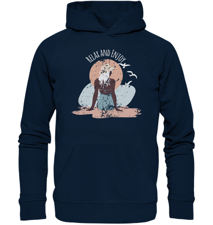 Relax and Enjoy - Premium Bio Hoodie