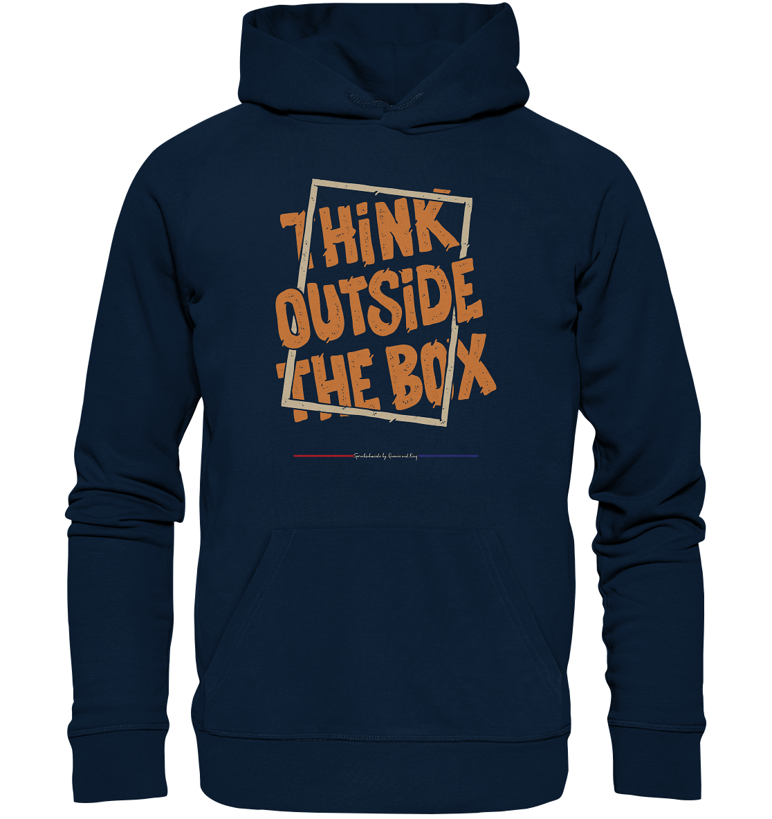 Think outside the Box - Premium Bio Hoodie