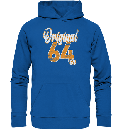 Original 64er 60.Geburtstag - Premium Bio Hoodie