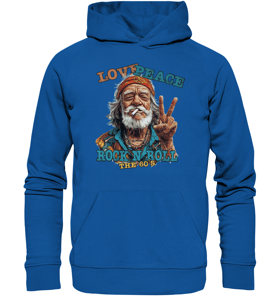 Love Peace Rock`n Roll - Premium Bio Hoodie