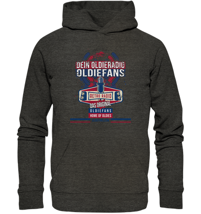 Oldiefans Retro Radio Logo - Premium Bio Hoodie