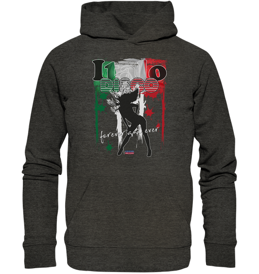 Italo Disco Forever - Premium Bio Hoodie