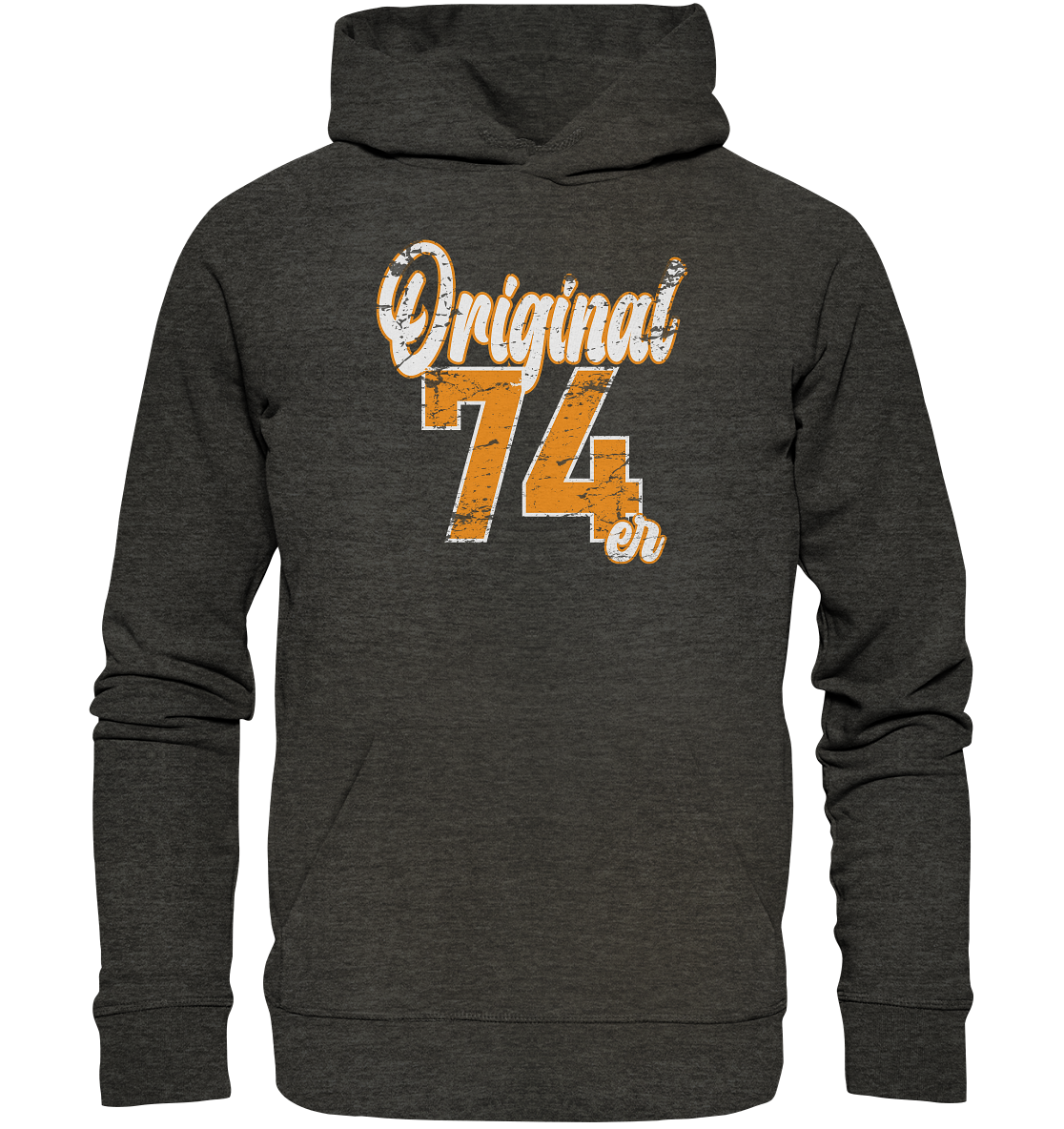 Original 74er 50.Geburtstag - Premium Bio Hoodie