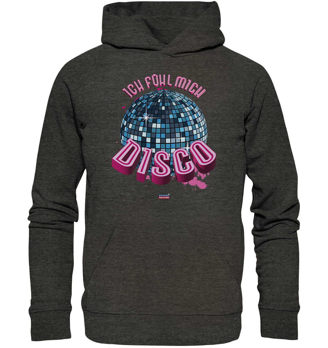 Ich fühl mich Disco - Premium Bio Hoodie