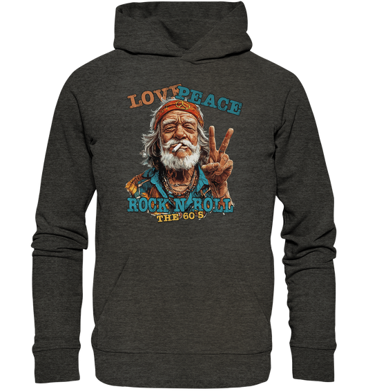 Love Peace Rock`n Roll - Premium Bio Hoodie