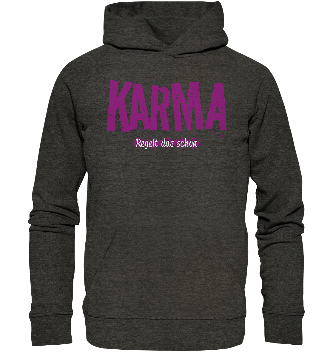 Karma regelt das schon - Premium Bio Hoodie