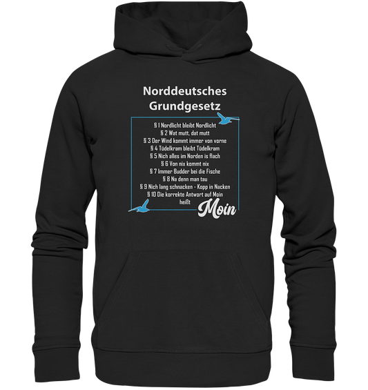 Norddeutsches Grundgesetz - Premium Bio Hoodie