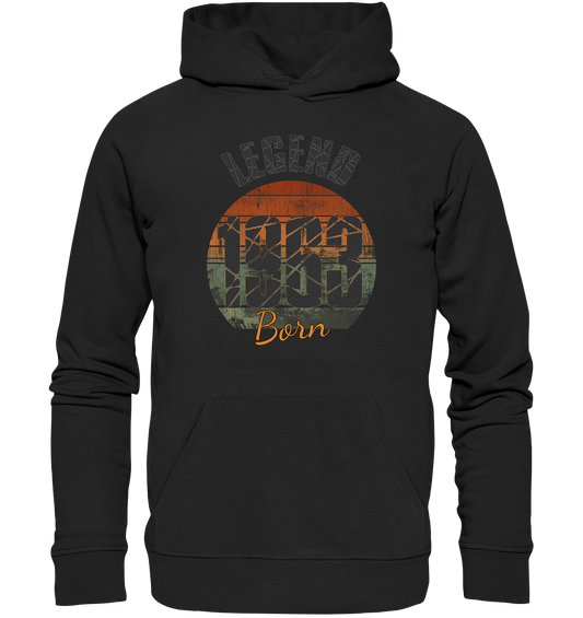 1963 born Legend Geburtstag - Premium Bio Hoodie