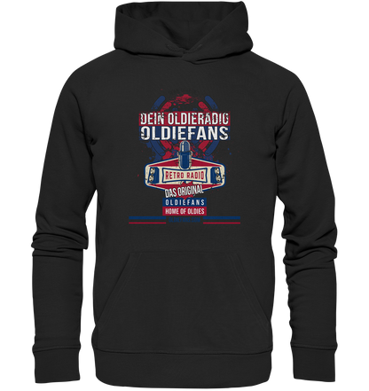 Oldiefans Retro Radio Logo - Premium Bio Hoodie