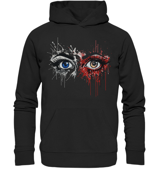 Graffiti Eyes only - Premium Bio Hoodie