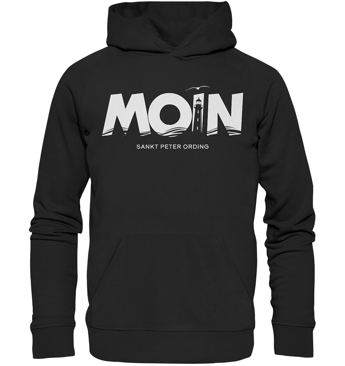 Moin Sankt Peter Ording - Premium Bio Hoodie