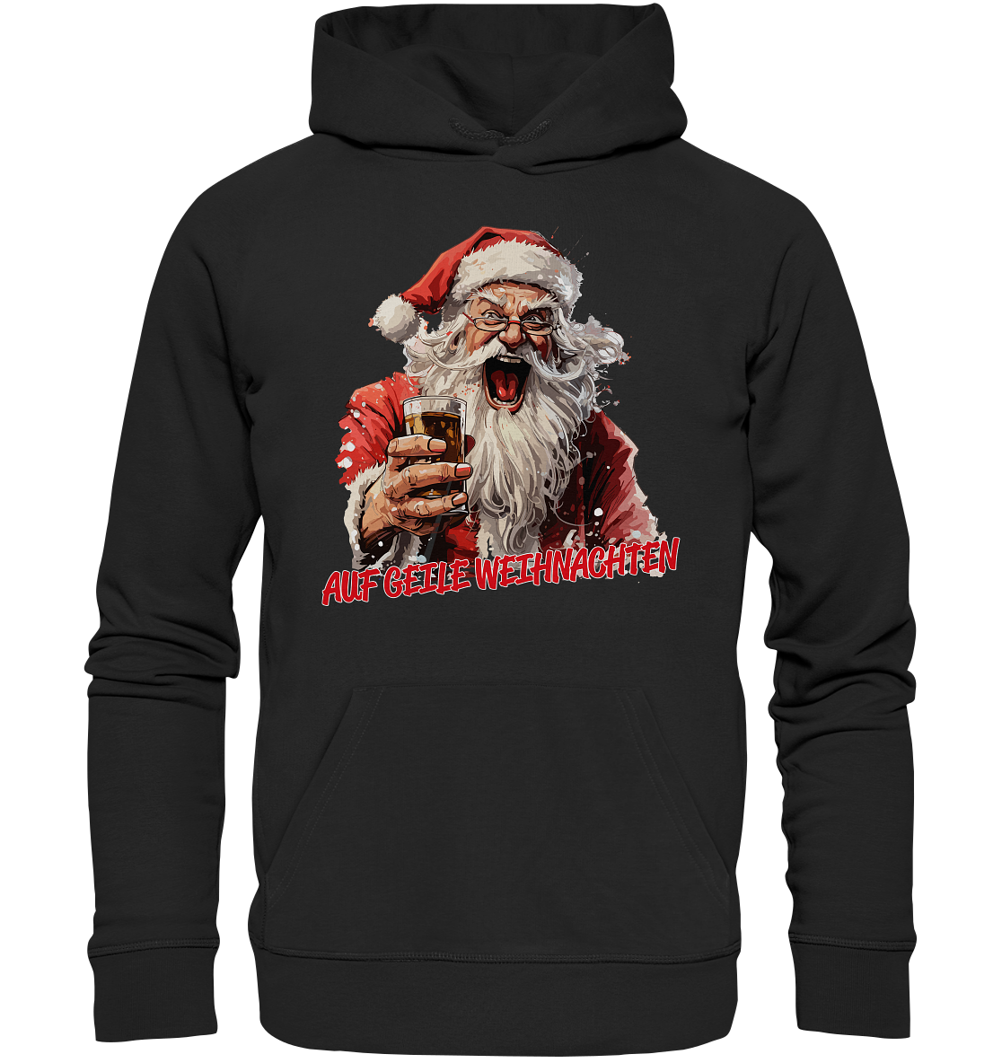 Geile Weihnachten - Premium Bio Hoodie