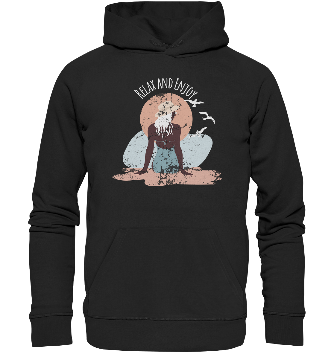 Relax and Enjoy - Premium Bio Hoodie