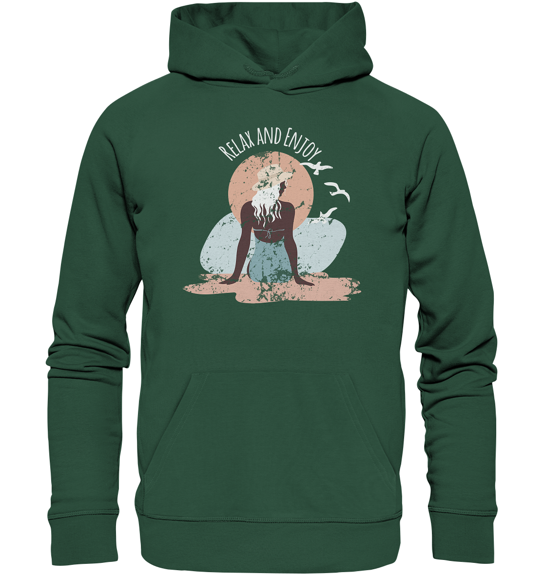 Relax and Enjoy - Premium Bio Hoodie