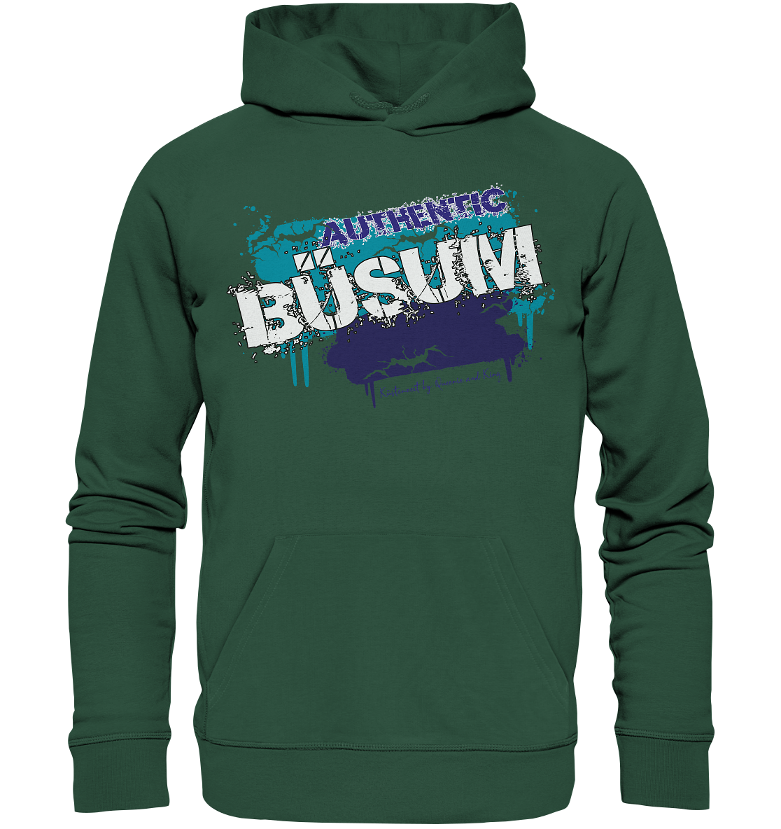 Authentic Büsum - Premium Bio Hoodie