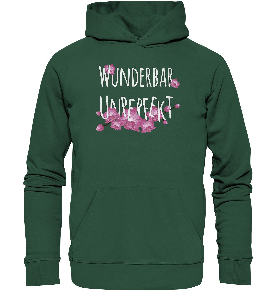 Wunderbar Unperfekt - Premium Bio Hoodie