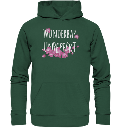 Wunderbar Unperfekt - Premium Bio Hoodie