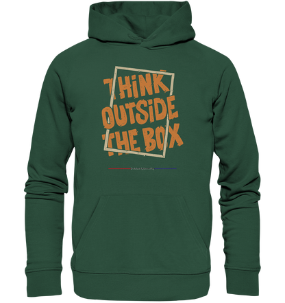 Think outside the Box - Premium Bio Hoodie