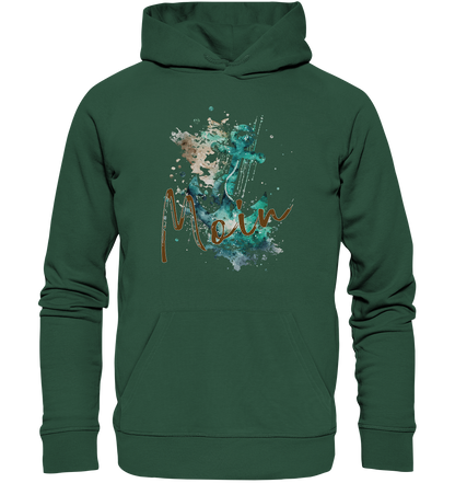 Moin Anker Aquarell - Premium Bio Hoodie