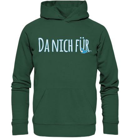 Da nich für - Premium Bio Hoodie