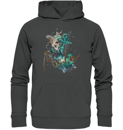 Moin Anker Aquarell - Premium Bio Hoodie