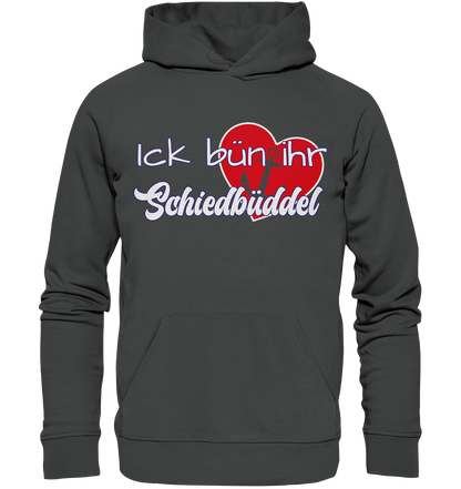 Ich bün ihr Schiedbüddel - Premium Bio Hoodie