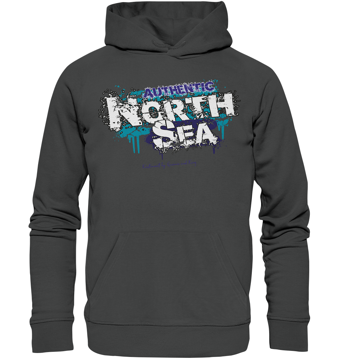 Authentic North Sea - Premium Bio Hoodie