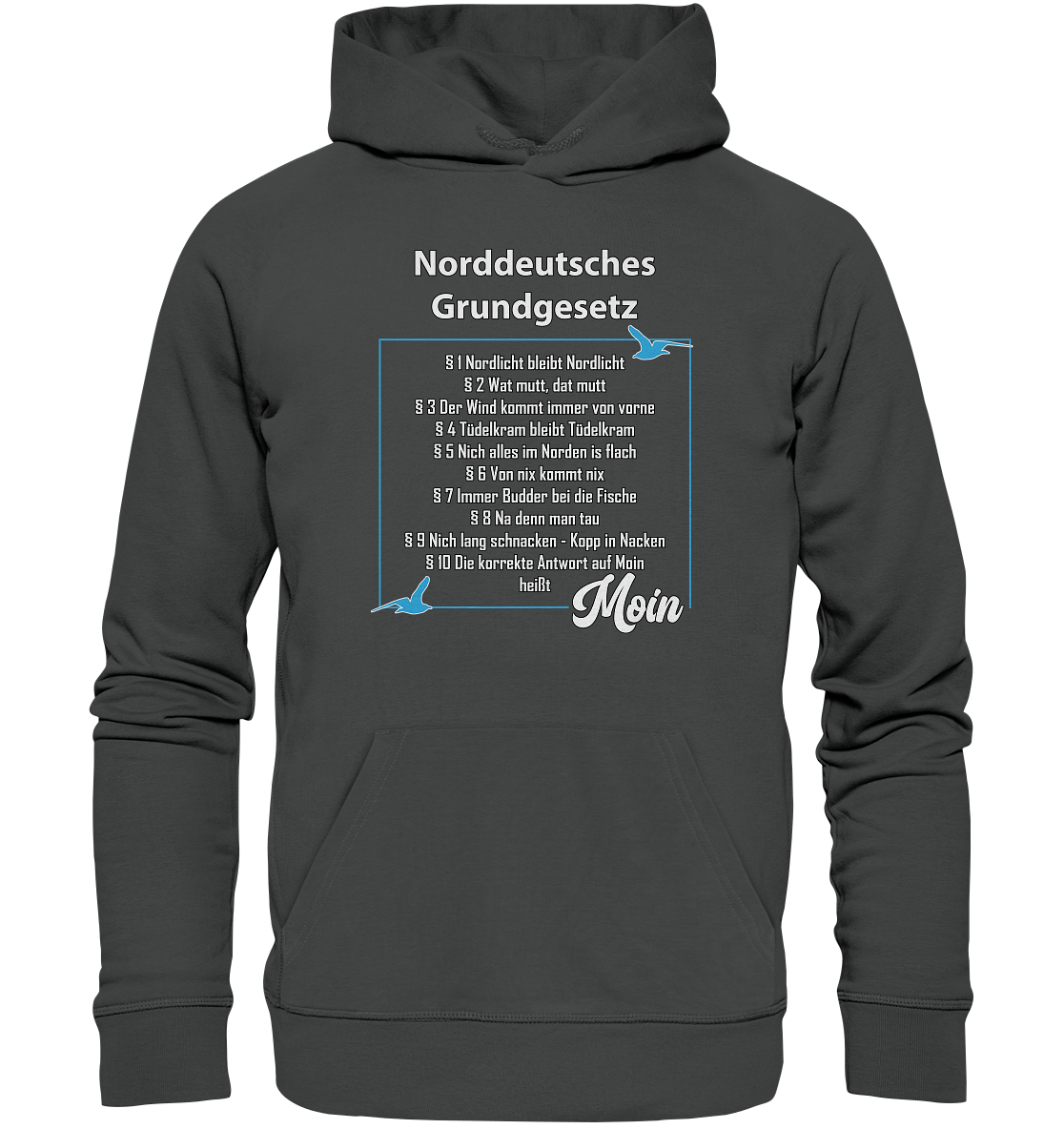 Norddeutsches Grundgesetz - Premium Bio Hoodie