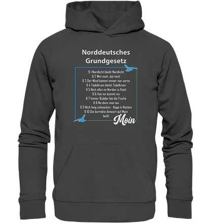 Norddeutsches Grundgesetz - Premium Bio Hoodie