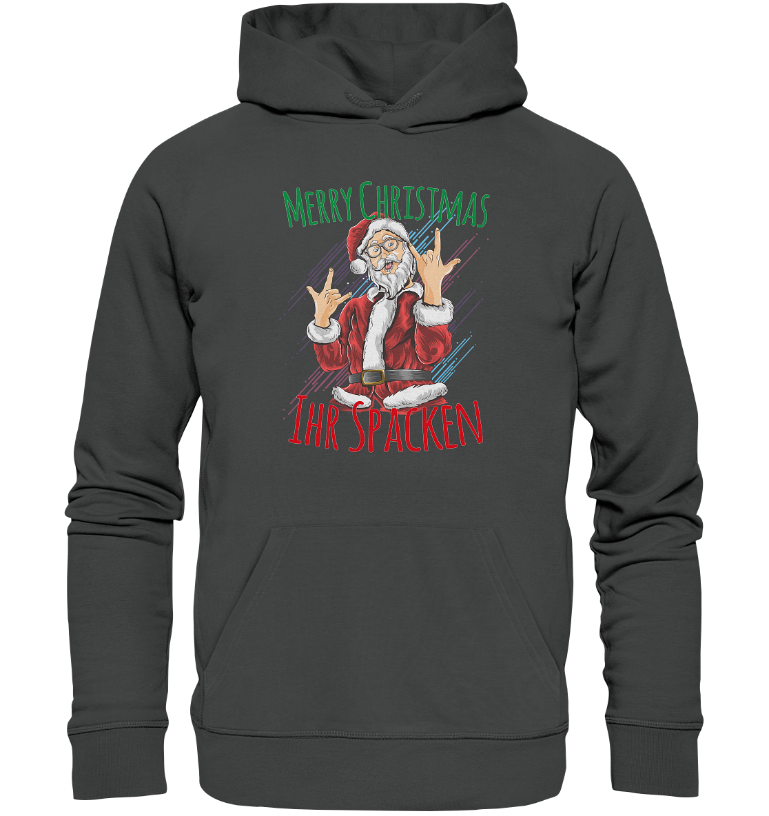 Merry Christmas Ihr Spacken - Premium Bio Hoodie