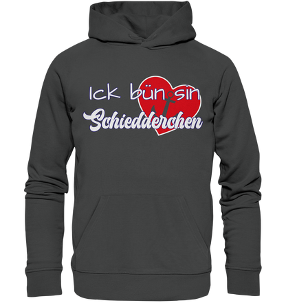 Ick bün sin Schiedderchen - Premium Bio Hoodie