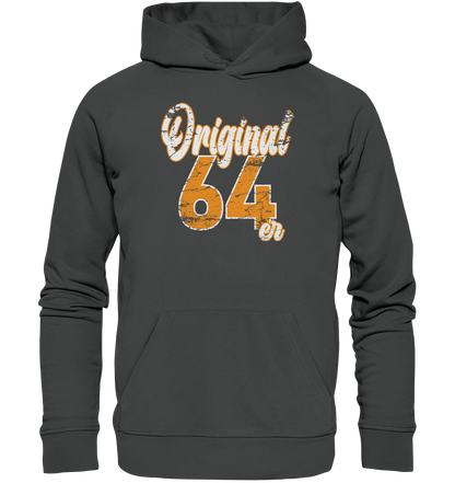 Original 64er 60.Geburtstag - Premium Bio Hoodie