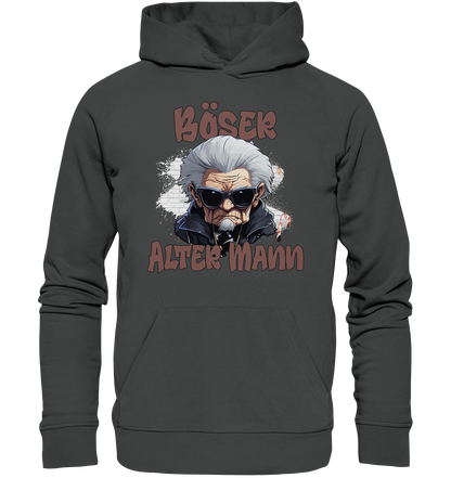 Böser alter Mann 2024 - Premium Bio Hoodie