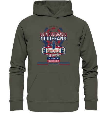 Oldiefans Retro Radio Logo - Premium Bio Hoodie