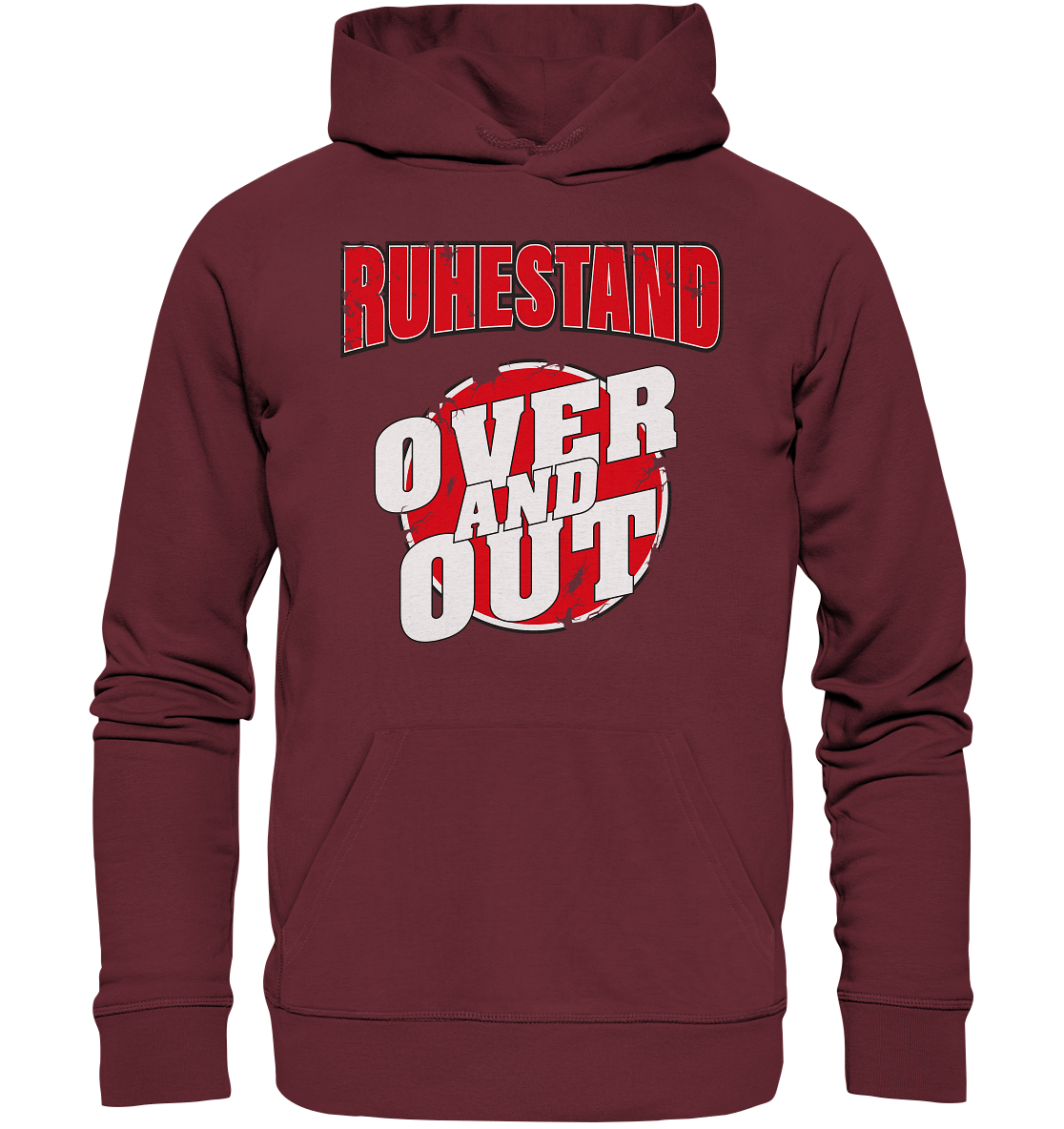 Ruhestand Over and Out - Premium Bio Hoodie