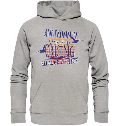 Angekommen Sankt Peter Ording - Premium Bio Hoodie