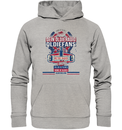 Oldiefans Retro Radio Logo - Premium Bio Hoodie